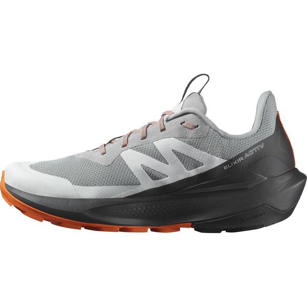 Trekové boty Salomon Elixir Activ GTX Gore-tex L47456200 Sharkskin/Phantom/Dragon Fire 25/26