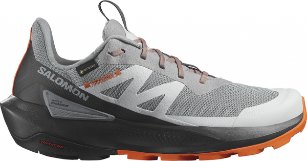 Trekové boty Salomon Elixir Activ GTX Gore-tex L47456200 Sharkskin/Phantom/Dragon Fire 25/26
