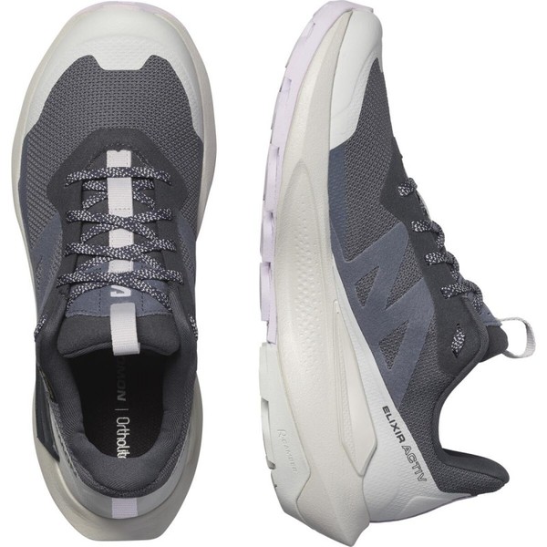 Trekové boty Salomon Elixir Activ GTX W Gore-tex L47526500 India Ink/Glacier Gray/Orchid Petal 25/26