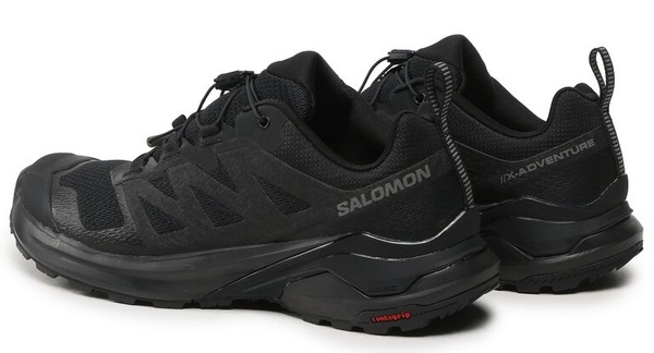 Trailové běžecké boty Salomon X-Adventure GTX Gore-tex Black/Black/Black L47321100 25/26