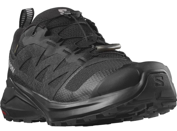 Trailové běžecké boty Salomon X-Adventure GTX Gore-tex Black/Black/Black L47321100 25/26
