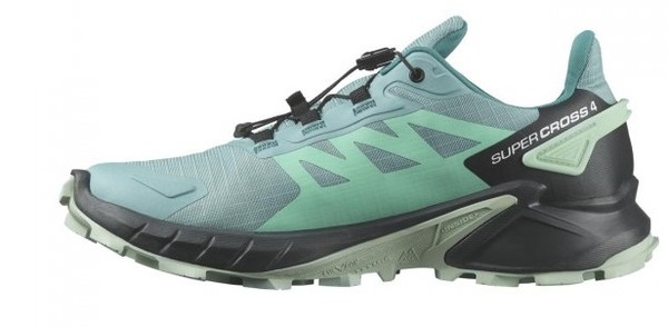 Trailové běžecké boty Salomon Supercross 4 GTX Gore-tex W L47316900 Dusty Turquoise/India Ink/Blue Haze 25/26