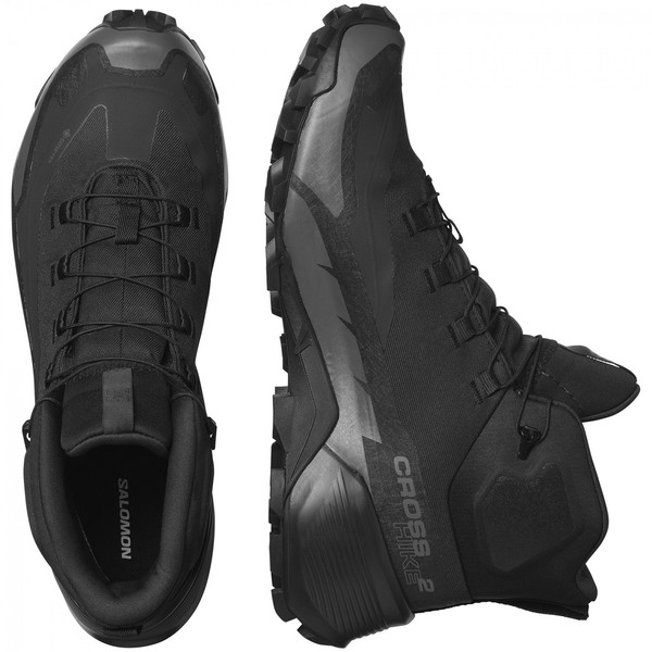 Trekové boty Salomon Cross Hike Mid GTX Gore-tex 2 Black/Black/Magnet L41735800 25/26