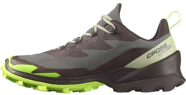 Trekové Boty Salomon Cross Over GTX Gore-tex 2 Desert Sage/Green Gecko/Chocolate Plum L47268600 25/26