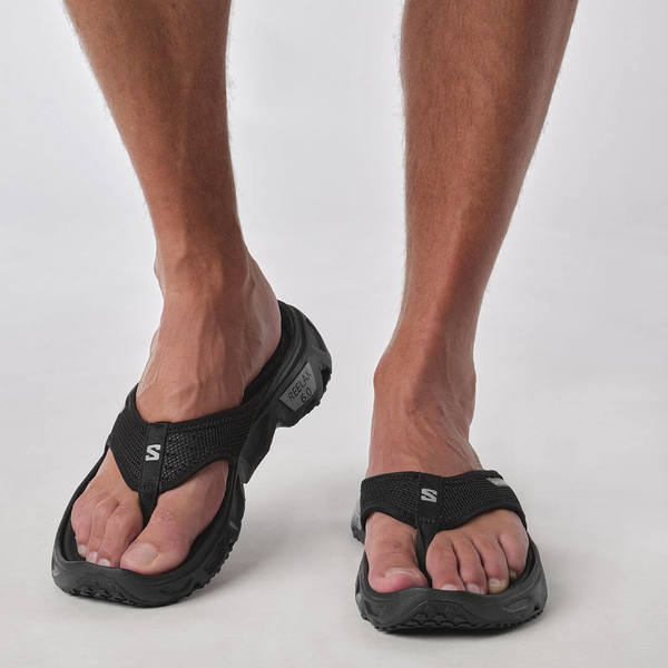 Pánské žabky Salomon Reelax Break 6.0 Black/Black/Alloy L47110800 25/26