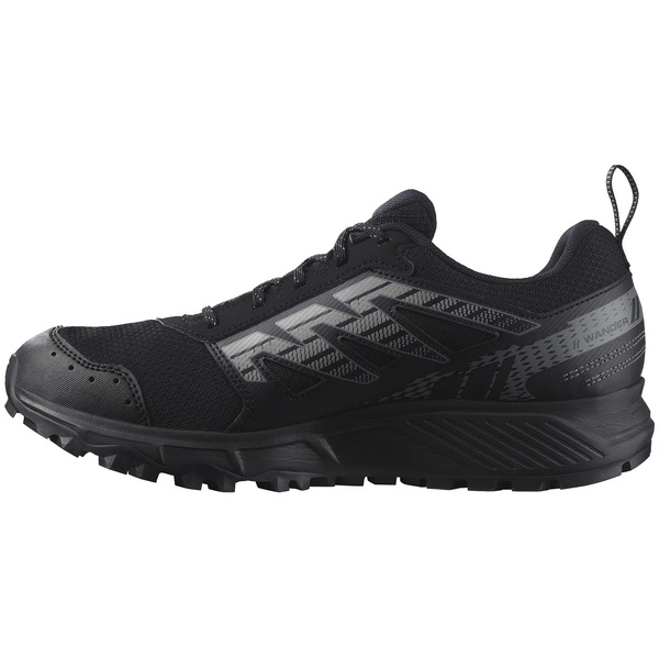 Trailové běžecké boty Salomon WANDER GTX Gore-tex Black/Pewter/Frost Gray L47148400 25/26