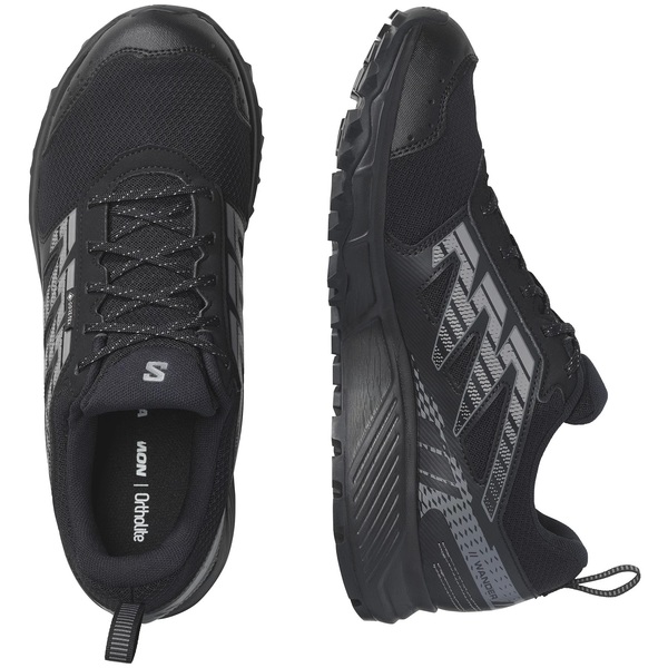 Trailové běžecké boty Salomon WANDER GTX Gore-tex Black/Pewter/Frost Gray L47148400 25/26
