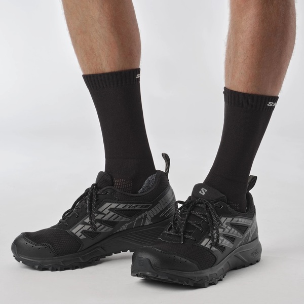 Trailové běžecké boty Salomon WANDER GTX Gore-tex Black/Pewter/Frost Gray L47148400 25/26