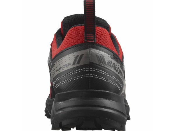 Trailové běžecké boty Salomon WANDER GTX Gore-tex Fiery Red/Black/White L47148600 25/26