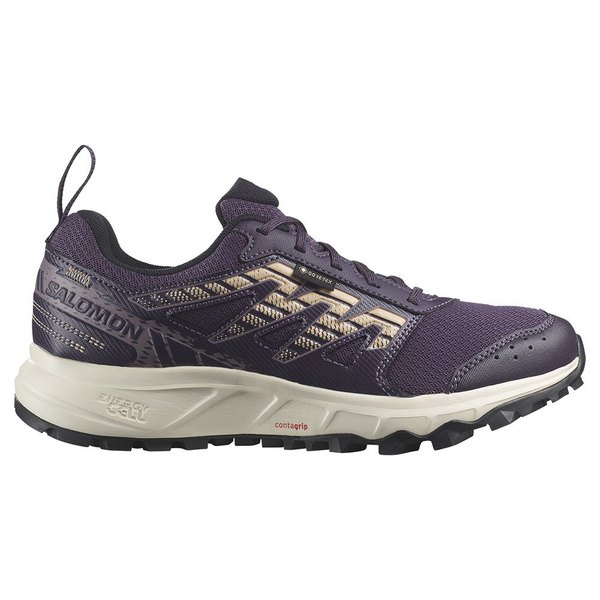 Trailové běžecké boty Salomon WANDER GTX W Gore-Tex Nightshade/Moonscape/Wheat L47436800 25/26
