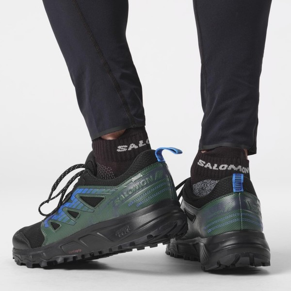 Trailové běžecké boty WANDER GTX Gore-tex Black/Darkest Spruce/Ibiza Blue L47290800 25/26