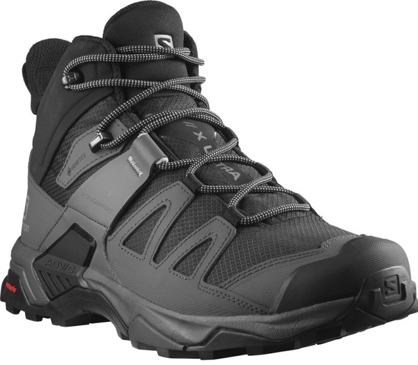 Trekové boty Salomon X ULTRA 4 MID WIDE GTX Gore-Tex Black/Magnet L41294600 25/26