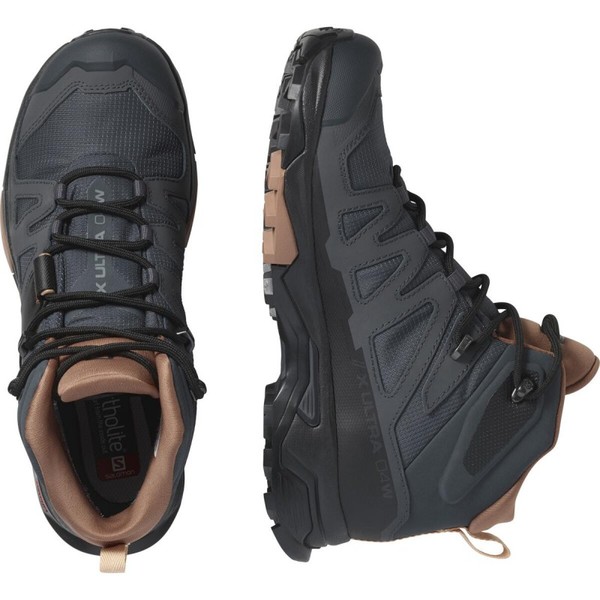 Dámské trekové boty Salomon X ULTRA 4 MID GTX W Gore-Tex Ebony/Mocha Mouse L41295600 25/26