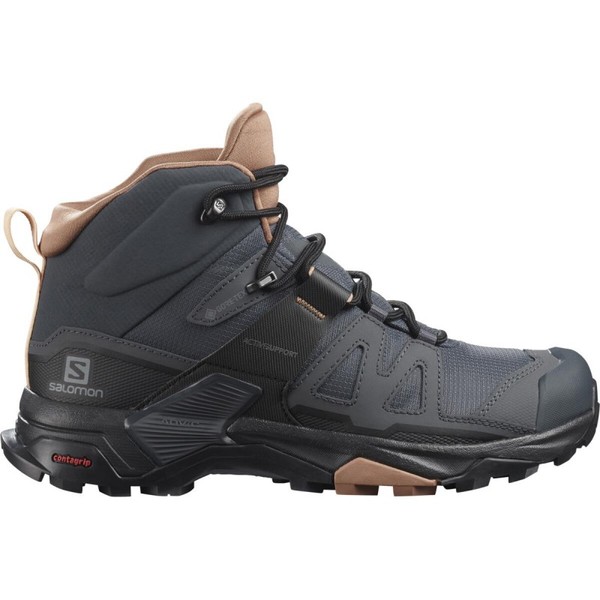 Dámské trekové boty Salomon X ULTRA 4 MID GTX W Gore-Tex Ebony/Mocha Mouse L41295600 25/26