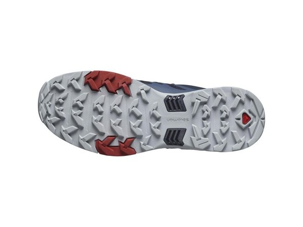 Trekové boty Salomon X ULTRA 4 GTX Gore-Tex Carbon/Bering Sea Pearl/Blue L47376500 25/26
