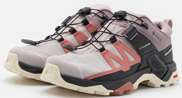Trekové boty Salomon X ULTRA 4 GTX W Gore-Tex Ashes of Roses/Light Mahogany/Almond Milk L47454000 25/26