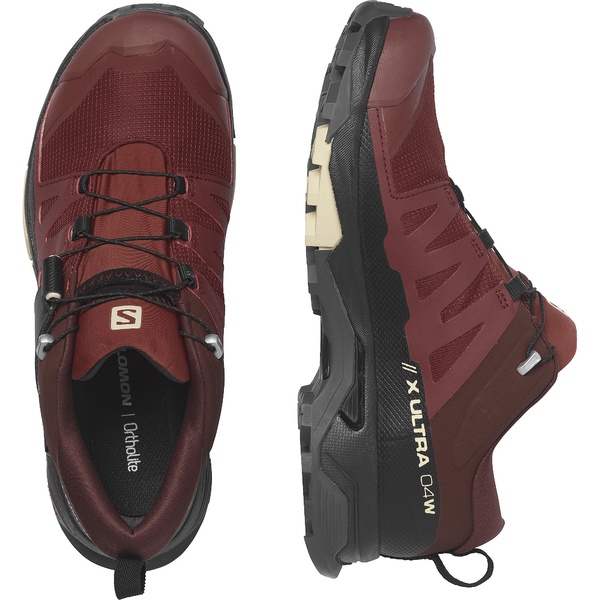 Trekové boty Salomon X ULTRA 4 GTX W Gore-Tex Madder Brown/Black L41740000 25/26