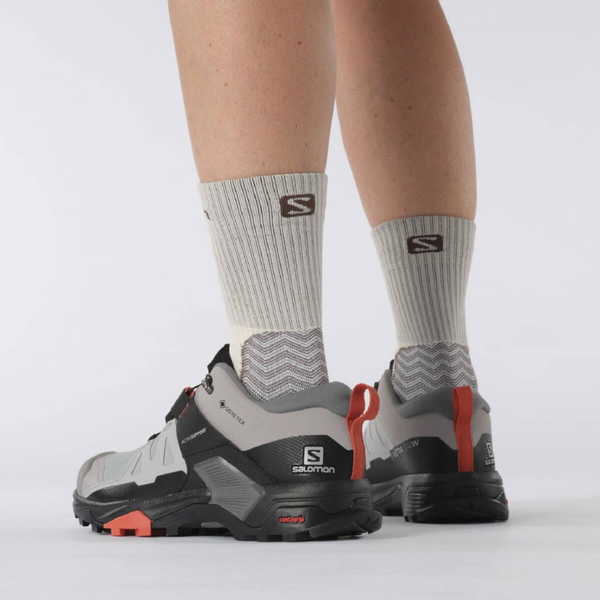 Trekové boty Salomon X ULTRA 4 Wide GTX W Gore-Tex Alloy/Quiet Shade/Burnt Sienna  L41687300 25/26