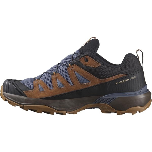 Trekové boty Salomon X ULTRA 360 LTR GTX Gore-Tex Man L47684900 Grisaille/caramel cafe/marmalade 25/26