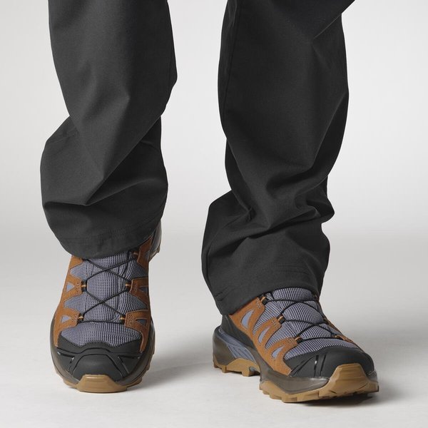 Trekové boty Salomon X ULTRA 360 LTR GTX Gore-Tex Man L47684900 Grisaille/caramel cafe/marmalade 25/26