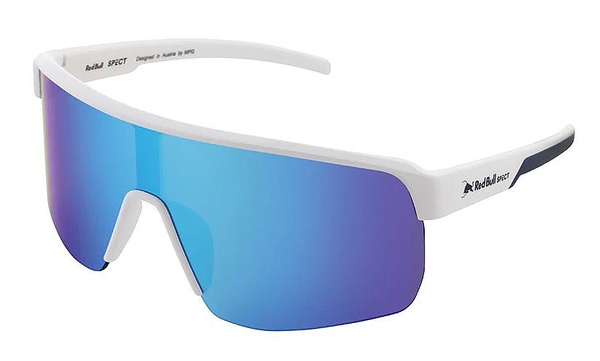 Sluneční brýle Red Bull Spect Dakota-002 White/Ice Blue Revo/Blue Mirror, CAT 3 25/26