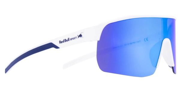 Sluneční brýle Red Bull Spect Dakota-002 White/Ice Blue Revo/Blue Mirror, CAT 3 25/26
