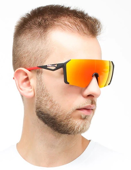 Sluneční brýle Red Bull Spect Jaden-005 Black/Brown with orange revo Polarized 25/26