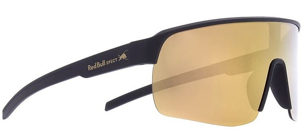 Sluneční brýle Red Bull Spect Dakota-007 Rubber Black/Smoke With Gold 25/26