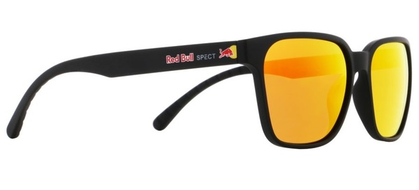 Sluneční brýle Red Bull SPECT Eliot-003P Matt Black/Brown With Red Mirror Cat 3 25/26