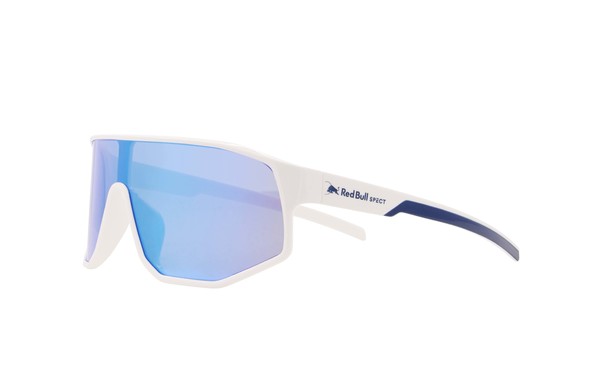 Sluneční brýle Red Bull Spect Dash-005 White/Smoke With Blue Mirror Cat 3 25/26