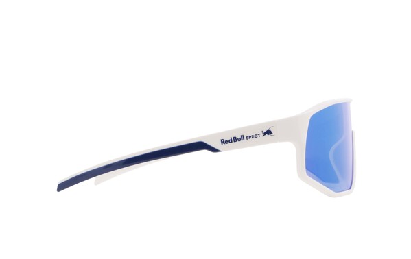 Sluneční brýle Red Bull Spect Dash-005 White/Smoke With Blue Mirror Cat 3 25/26