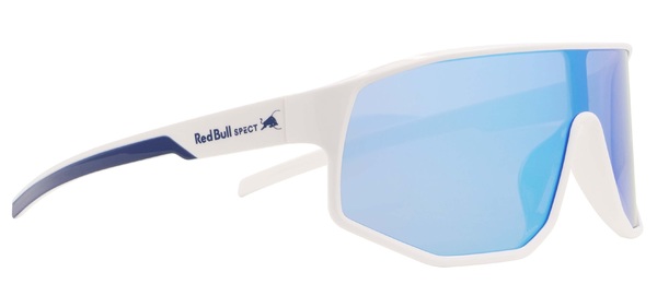 Sluneční brýle Red Bull Spect Dash-005 White/Smoke With Blue Mirror Cat 3 25/26