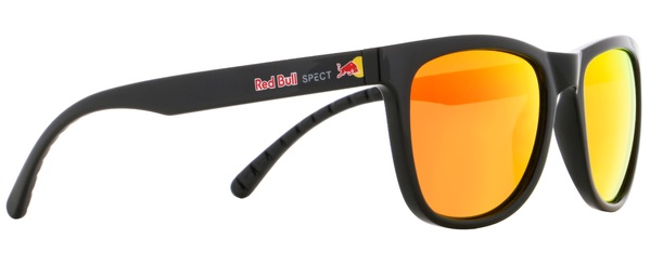 Sluneční brýle Red Bull SPECT Ecos-003P Black/Brown With Red Mirror Polarized Cat 3 25/26