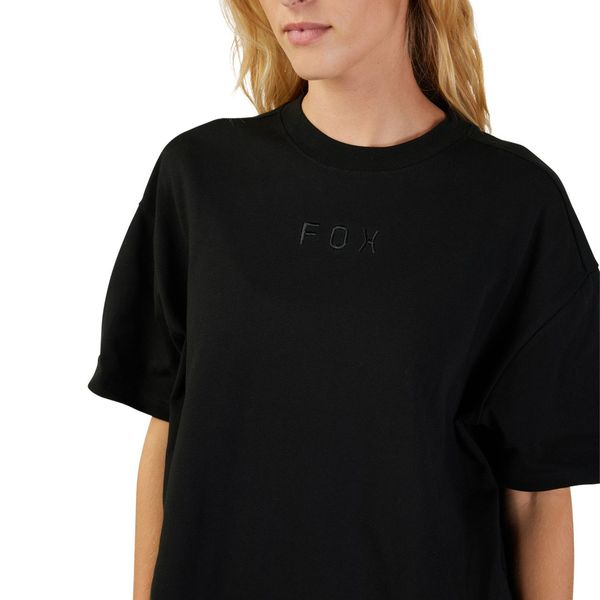 Dámské triko Fox Womens Wordmark Oversized Premium Tee Black 31982-001 25/26