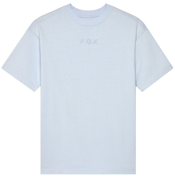 Dámské triko Fox Womens Wordmark Oversized Premium Tee Pale Blue 31982-264 25/26