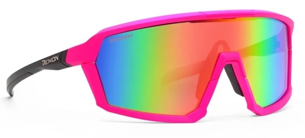 Sluneční brýle Demon Gravel Matt Magenta/Black Polarized 25/26
