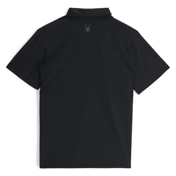 Pánské Polo triko Spyder Links Shot Sleeve Tech Polo 38A011501 Black 25/26