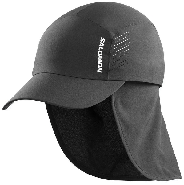 Kšiltovka Salomon Cross+ Cap Grape leaf LC2428000 Deep Black 25/26