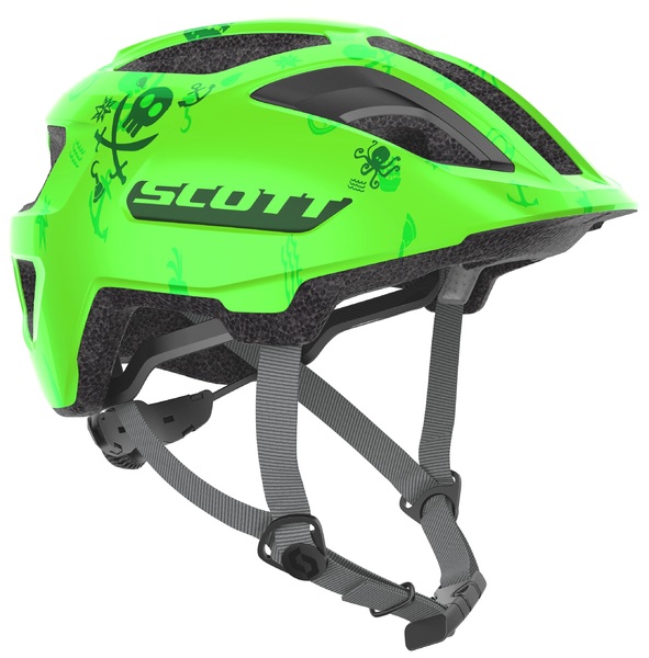 Dětská helma na kolo Scott Spunto Junior Fluo Green 275232 25/26