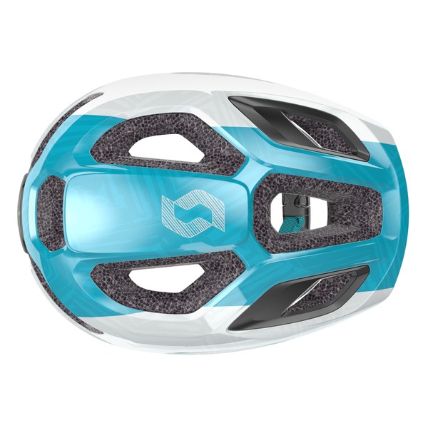 Dětská helma na kolo Scott Spunto Junior Pearl White/Breeze Blue 275232 25/26