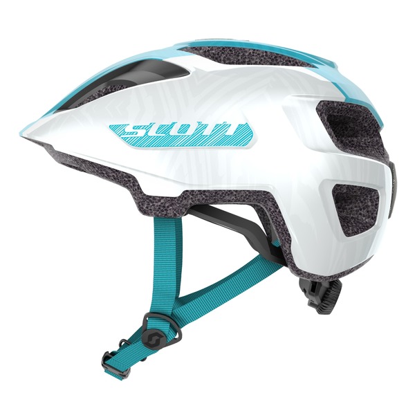 Dětská helma na kolo Scott Spunto Junior Pearl White/Breeze Blue 275232 25/26