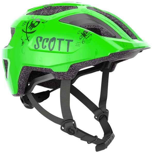 Dětská helma na kolo Scott Spunto Kid Fluo Green 275235 25/26