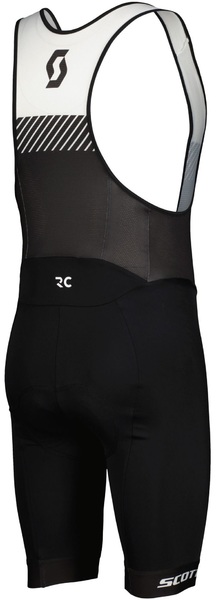 Cyklistické kraťasy s kšandami Scott RC Team ++ Men's Bib Shorts Black/White 422189 25/26