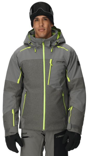 Pánská bunda Spyder Leader Jacket Storm Melange 38SA073514-SMM 25/26