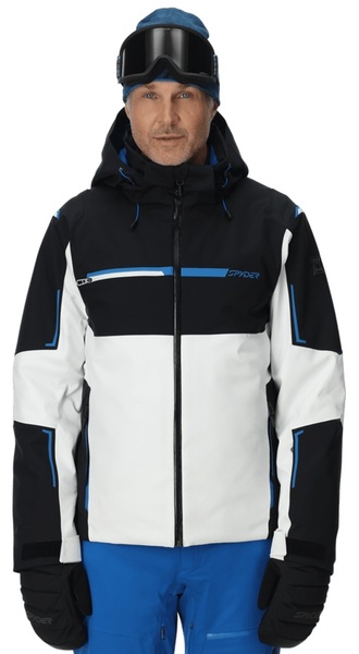 Pánská bunda Spyder Titan Jacket White 38SA075404-WHT 25/26