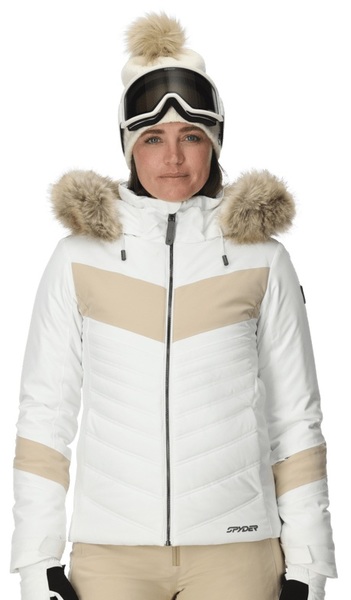 Dámská bunda Spyder Primrose Jacket White 38SD073504-WHT 25/26