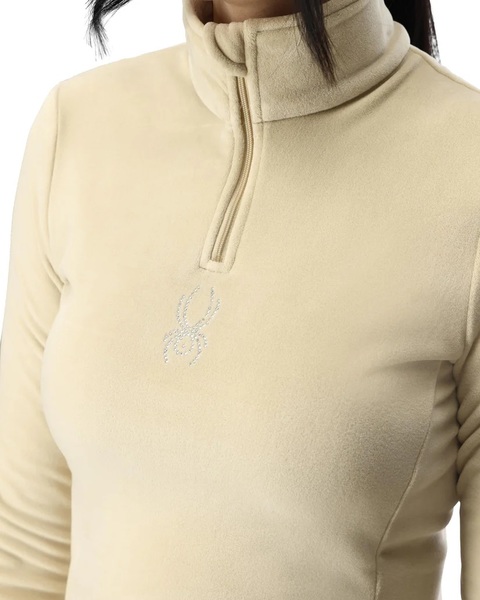 Dámská mikina Spyder Shimmer Bug 1/2 Zip Sanddune 38B125310-SDN 25/26