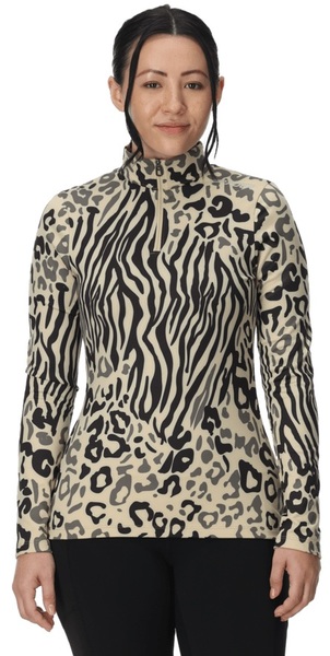 Dámský rolák Spyder Vivid 1/2 Zip Animal Print 38B013500-ANM 25/26