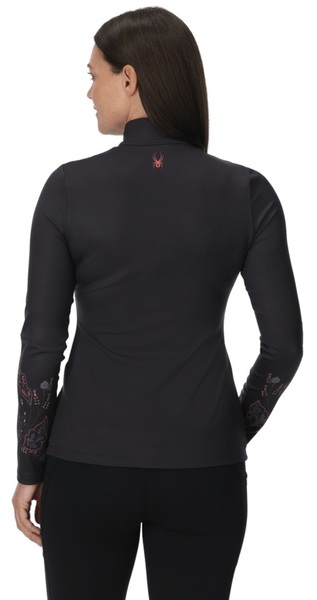 Dámský rolák Spyder Vivid 1/2 Zip Black 38B013500-BLK 25/26