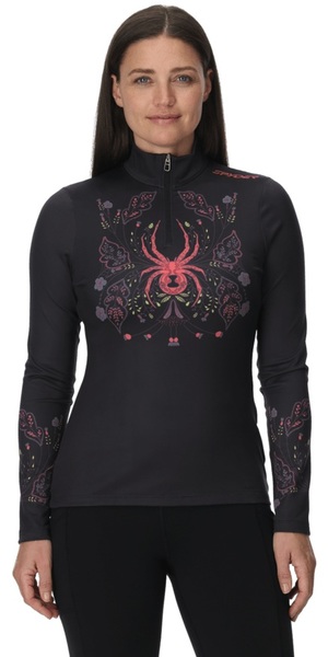 Dámský rolák Spyder Vivid 1/2 Zip Black 38B013500-BLK 25/26